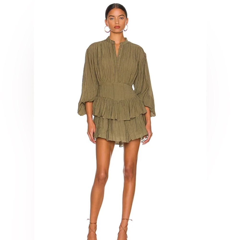 Shona Joy Mila Balloon Sleeve Dress